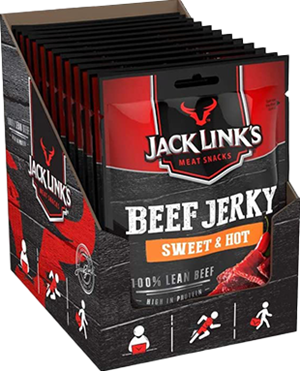 Jack Link&apos;s Beef Jerky Sweet & Hot (12 x 60 g)