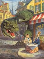 New York Puzzle Company Jurassic Paris - 1000 stukjes - thumbnail