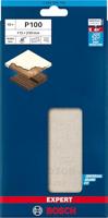 Bosch Accessories EXPERT M480 2608900762 Schuurnet voor vlakschuurmachine Ongeperforeerd Korrelgrootte (num) 100 (l x b) 230 mm x 115 mm 10 stuk(s) - thumbnail