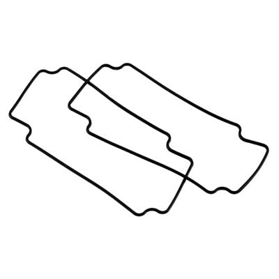 Hammond Electronics 1554RGASKET Pakking Silicone Zwart 2 stuk(s)