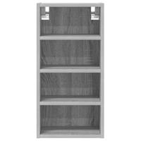 Hangkast 30x29,5x60 cm bewerkt hout grijs sonoma eikenkleurig - thumbnail