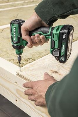 HiKOKI DS18DDQWRZ Accu-schroefboormachine 18 V 2.0 Ah Li-ion Incl. 2 accus, Incl. lader, Incl. koffer