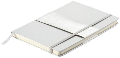XD Collection notitieboek A5 hardcover papier grijs/zilver XD Collection notitieboek A5 hardcover papier grijs/zilver