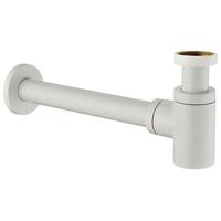 Wiesbaden Star Sifon - Laag - 5/4inch x 32mm - Mat Wit - thumbnail