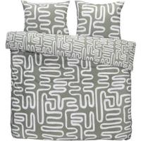 Dekbedovertrek Montreal - groen - 240x200/220 cm - Leen Bakker - thumbnail