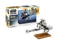 Revell modelbouwpakket star wars - speeder bike the mandalorian 1:12 - 102dlg. - thumbnail