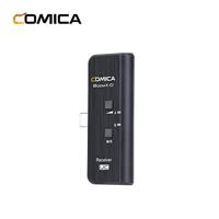 Comica BoomX-D UC2 draadloze microfoon-set met 2 zenders en USB-C-ontvanger - thumbnail