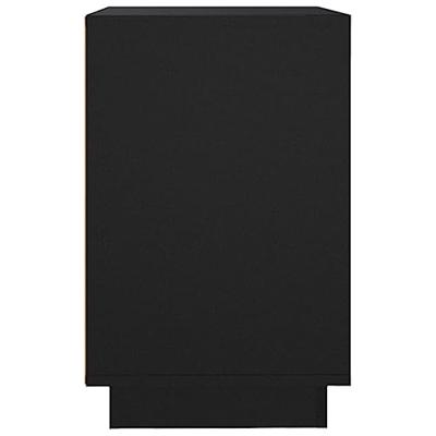 Dressoir 102x35x60 cm bewerkt hout zwart