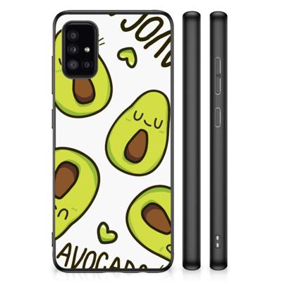 Samsung Galaxy A51 | Bumper Hoesje | Avocado Singing Samsung Galaxy A51 | Bumper Hoesje | Avocado Singing