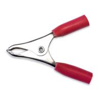 Mueller Electric BU-40A-2 Accuklem Staal, Rood Klembereik (max.): 19 mm Lengte: 58 mm 1 stuk(s) - thumbnail