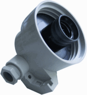 Corodex 494GM kabelarmatuur 60W E27 stalarmatuur 09520007 plafond en wand montage mogelijk