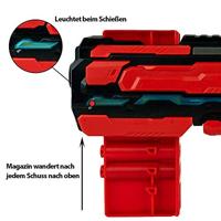 Tack Pro Storm Clip III met 14 darts, 30 cm - thumbnail