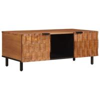 Salontafel Bruin 100 x 54 x 40 cm Massief Mango Hout - thumbnail