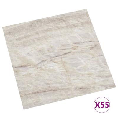 VidaXL Vloerplanken zelfklevend 55 st 5,11 m² pvc beige