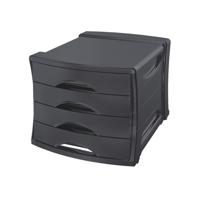 Esselte ladenblok Vivida 4 laden, zwart - thumbnail