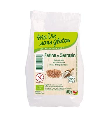 Ma Vie Sans Boekweitmeel - glutenvrij - bio 500 Gram