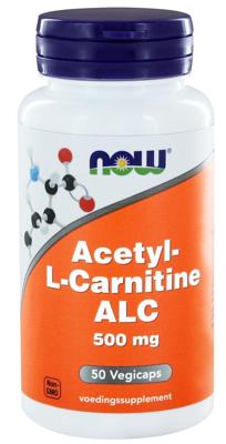 NOW Acetyl L-Carnitine 500mg Capsules NOW Acetyl L-Carnitine 500mg Capsules