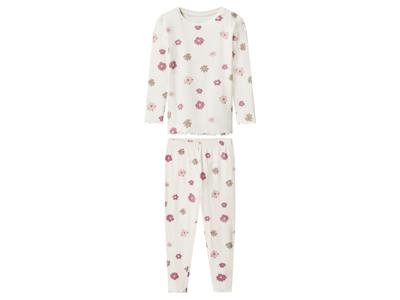lupilu Geribde kinder pyjama (Wit, 98/104)