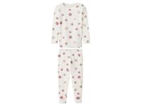 lupilu Geribde kinder pyjama (Wit, 98/104) - thumbnail