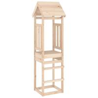 VidaXL Speeltoren 52,5x46,5x206,5 cm massief grenenhout - thumbnail