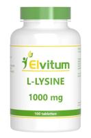 Elvitum L-Lysine 1000mg 100 Tabletten - thumbnail