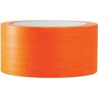 TOOLCRAFT 80FL5025OC 80FL5025OC Textieltape 80FL5025OC Neon-oranje (l x b) 25 m x 50 mm 1 stuk(s) - thumbnail