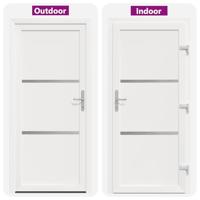 Voordeur Antraciet PVC - thumbnail