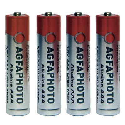 AgfaPhoto Power LR03 AAA batterij (potlood) Alkaline 1.5 V 4 stuk(s) AgfaPhoto Power LR03 AAA batterij (potlood) Alkaline 1.5 V 4 stuk(s)