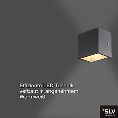 SLV WandlampSitra Up - Down 11cm antraciet - 1002032