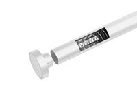 Wenko Telescopische douchestang Luz (Wit, 70 - 115 cm) - thumbnail