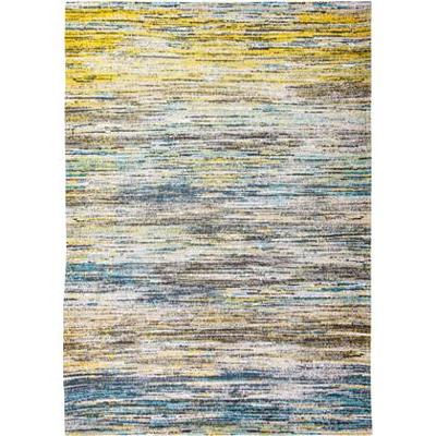 Louis de Poortere - 8873 Sari Blue Yellow Mix - 290x390 cm Vloerkleed