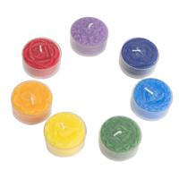 Fair Trade Votief Wens 7 Chakra Kaarsen Set (Set van 7) - thumbnail