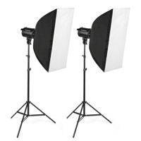 BRESSER BRM-300AM Studio Flitsset 2x 300W - thumbnail