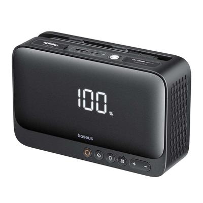 Baseus Super Energy BS-CH013 4in1 - startbooster met zaklamp, powerbank van 6000 mAh, compressor (zwart)