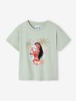T-shirt met korte mouwen voor meisjes VAIANA blauwgroen - thumbnail