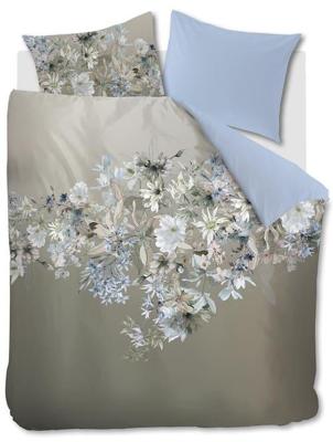 Kardol Kardol by Beddinghouse Dekbedovertrek Saffron - Blauw Grijs 200x200/220 cm