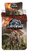 Jurassic World Dekbedovertrek Vulkaan 140 x 200 cm - Polyester - thumbnail