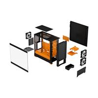 Fractal Design Pop Air RGB Orange Core TG Clear Tint - thumbnail