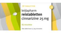 Leidapharm Reistabletten Cinnarizine 25 mg Tabletten - thumbnail