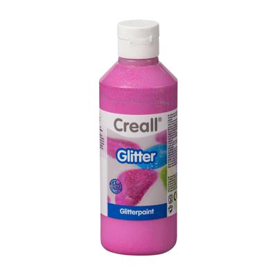 Creall glitterverf roze, 250ml