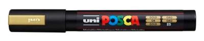 Paintmarker Uni POSCA PC5M medium goud | 6 stuks