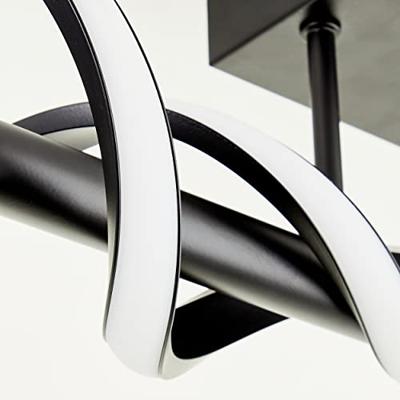 Brilliant Zwarte design plafondlampAmalie M - G99817/06