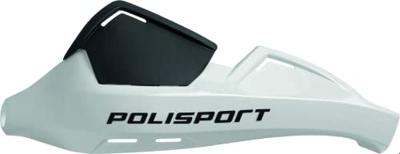 Polisport handbeschermer "integral evolution" hand protector integral evolution, white
