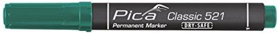 Pica 521/36 Permanent Marker | 2-6mm | Groen | 10 stuks - PI52136 Pica 521/36 Permanent Marker | 2-6mm | Groen | 10 stuks - PI52136