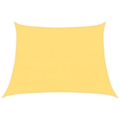 VidaXL Zonnezeil 160 g/m² 4/5x3 m hdpe beige - thumbnail