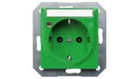 Siemens 5UB1562 Wandcontactdoos met randaarde Delta Groen Schakelmateriaal 1 stuk(s) - thumbnail