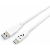 Equip 128363 usb 3.2 gen 1 type-c to a cable, usb 3.2 gen 1, 5000 mbit/s, m/m, 1 m, white - thumbnail