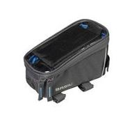 Basil sport design frame bag - grijze smartphone frametas - thumbnail
