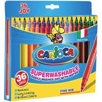 Carioca viltstift Superwashable Joy, 36 stiften in een kartonnen etui - thumbnail