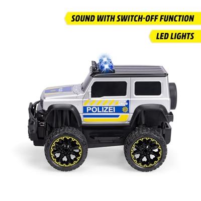 Dickie Toys 203714028 RC Suzuki Jimny Police 1:24 RC modelauto voor beginners Elektro